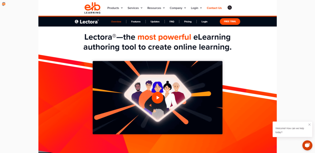 Ai elarning authoring tool Lectora