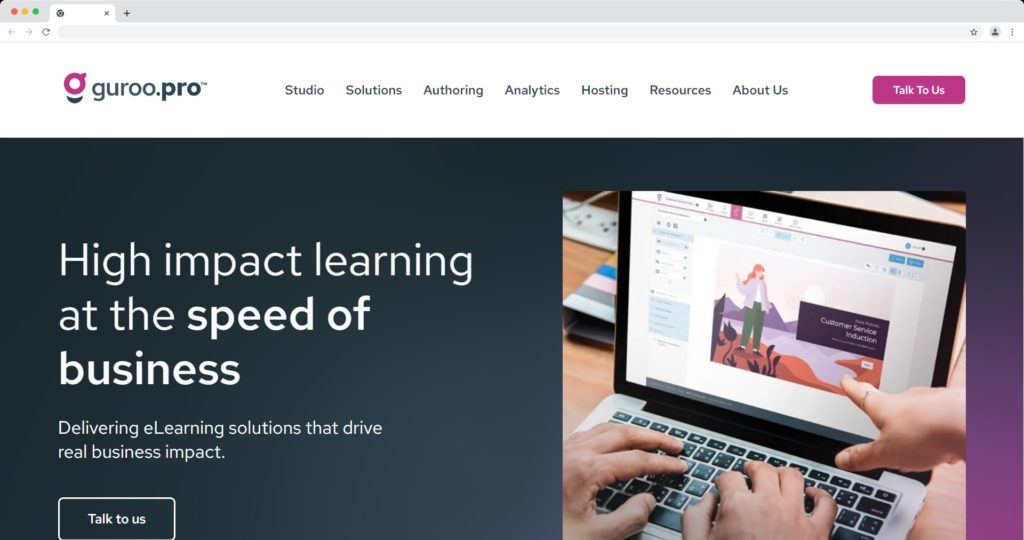 Free eLearning authoring tools - Guroo-pro