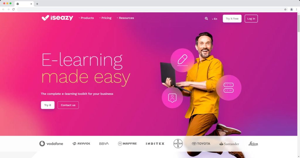 isEazy - eLearning authoring tool examples