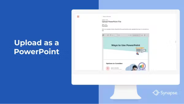 Synapse - PPT to SCORM Converter