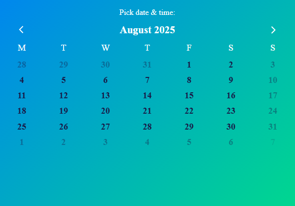 august