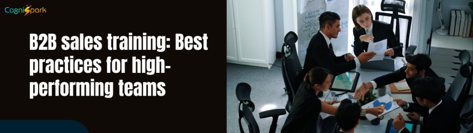 B2B sales training for employees