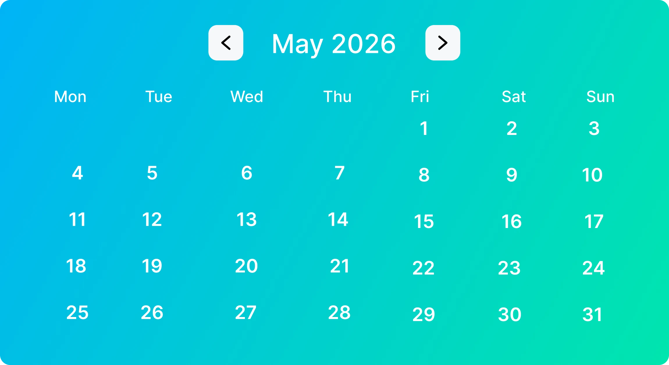 may